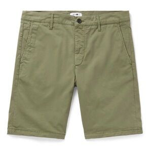 NN07 Men's Crown Shorts in Olive Green.